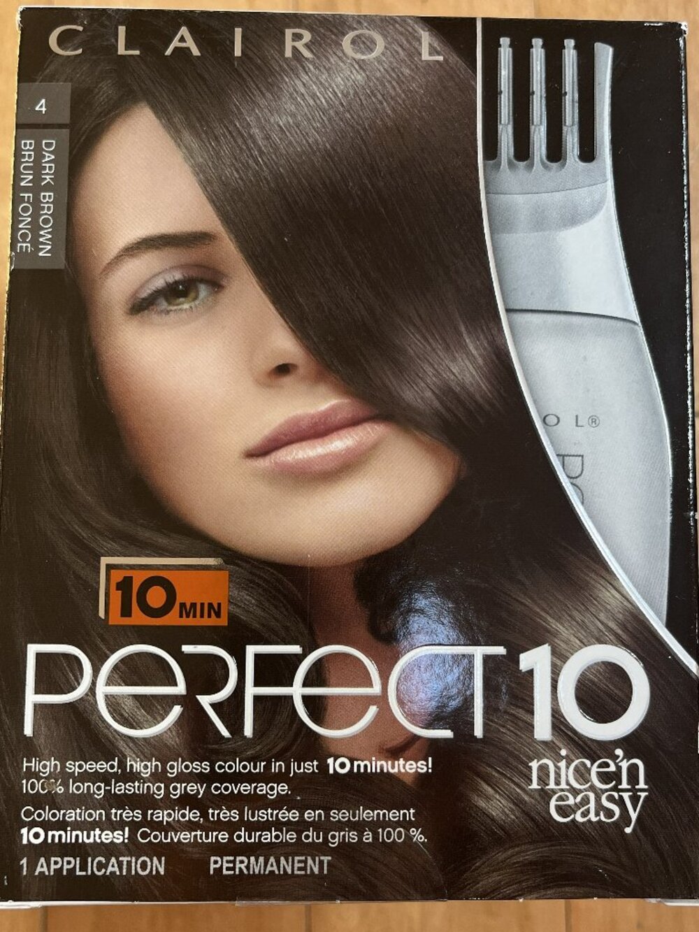 Perfect 10 haircolour in Dark brown